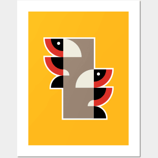 Quadrant Woodpeckers Posters and Art